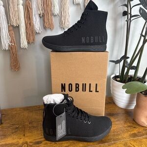 NOBULL Men's Black High-Top Sneakers